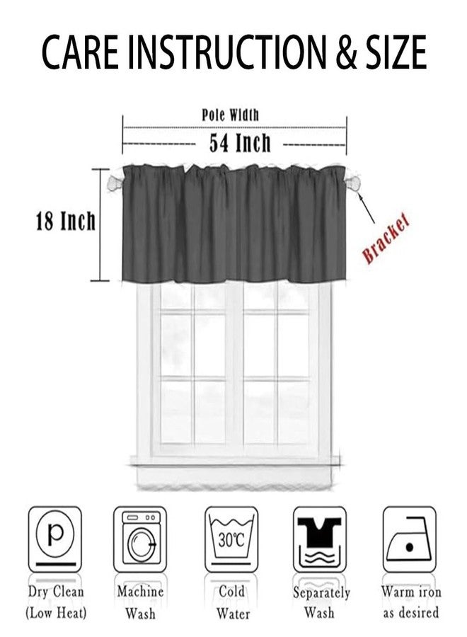 DOTOOMA 54x18 Inches Summer Hawaiian Seaside Window Treatment Valance Sand Beach Tropic Palm Tree Blue Sky White Cloud Ocean Kitchen Dining Room Short Curtain Decorations Supplies - Image 5